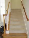 Trendy Soft Grey Carpet For Stairs On Wood Step Stairs As ...