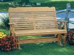 Amish Outdoor Glider Bench 2043