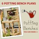 5 Potting Bench Plans | Ana White