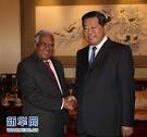 贾庆林会见新加坡总统纳丹--时政--人民网
