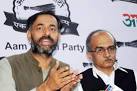 Prashant Bhushan, Yogendra Yadav to be removed from AAP, say.