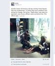 Photo of NYPD officer giving boots to homeless man in Times Square ...