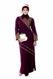 Contoh Model Baju Muslim Gamis Terbaru