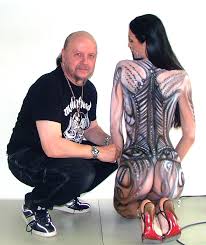 Italian of Body Painting Picture-3