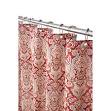 Red Damask Canvas Shower Curtain | Overstock.