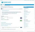 BARCLAYS ONLINE BANKING : Notification of Irregular Account ...