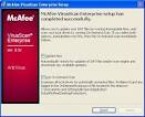 Installing McAfee Antivirus on Windows XP