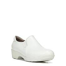 All White Work Shoes
