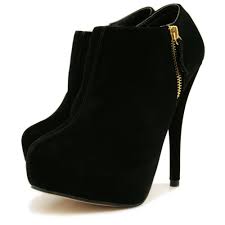 Shoes Ankle Boots Zip Ankle Boots Boots Black Boots Leather � Be ...