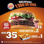 Burger King Delivery Special Promotion - Malaysia Deal and Sales