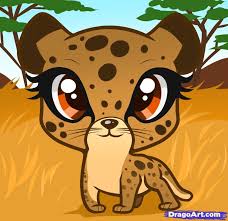 How to Draw a Cheetah For Kids