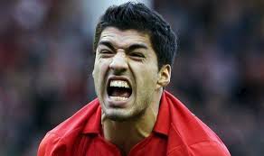 Luis Suarez has been slapped with a 10 match ban Luis Suarez has been slapped with a 10-match ban. Suarez, who was this morning slammed by Prime Minister ... - luis_suarez-394988