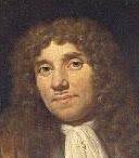 Antonie van Leeuwenhoek Portrait of Anthony van Leeuwenhoek (detail) J. Verkolje - leeuwenhoek_e