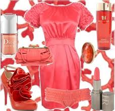 Vestidos rosa coral