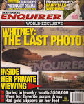 NEW PHOTO: Whitney Houston Coffin Photo On National Enquirer Cover ...