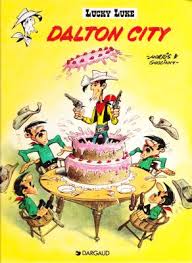 Cover von Lucky Luke: Dalton City Verlag: Dargaud Autor: Goscinny Zeichner: Morris Ausgabe: HC 1993, Original 1968 in Pilote (ab #441) Sprache: Französisch