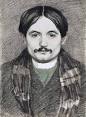 Description: Hermann-Paul sketched the playwright Alfred Jarry a year after ...