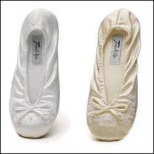 Flat Wedding Shoes and Ballet Slippers for a Comfortable Wedding Day