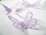 15 3D Paper Butterflies 3D Butterfly Wall Art by SimplyChicLily