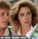 It's Claudia Wells who played Marty McFly's girlfriend, Jennifer Parker, ... - 1218_claudia_wells_then_wd_03