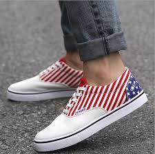 Aliexpress.com : Buy 2015 New Men canvas shoes American Flag men ...