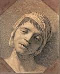 andrea-pisano-david Paints Art - 8971-head-of-the-dead-marat-jacques-louis-david