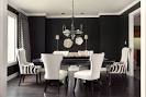 Elegant Black and White Dining Room Designs Ideas | Studio Home ...