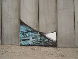 Graffiti art on the Separation Wall, near Bethlehem (photo: James ...