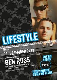 Lifestyle – Ben Ross. DJ: Ben Ross (Fine Urban Housemusic since 1999). SPECIAL: for the Ladies - free Prosecco refill bis 23:00 Uhr - cdm-flyer2010-12-11-382x538