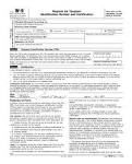 IRS Form W-9 (W9) for Elizabeth Moreland Consulting, Inc. and the ...