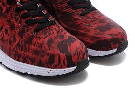Nike Air Max 90 Men Running Shoes Red Black American Flag Patter ...