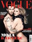 Adam Levine Gets Naked with Model Girlfriend For Vogue Russia