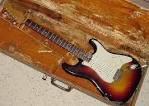1961 Fender Stratocaster guitar 61 Fender Strat guitar collector