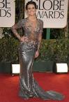 GOLDEN GLOBES 2012 - Lea Michele In Marchesa Illusion Dress | Ecorazzi