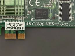 Image result for Areca ARC-1200 2 Port PCIe x1 retail
