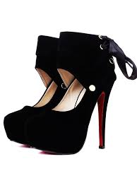 Cute Black High Heel Shoes for Women - High Heel Shoes for Women ...
