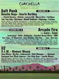 Coachellas 2011 lineup due