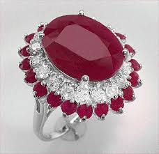 ruby diamond ring