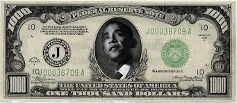 New Obama Thousand Dollar Bill