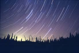 The Perseid meteor shower