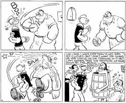 Popeye strip, by E.C.Segar