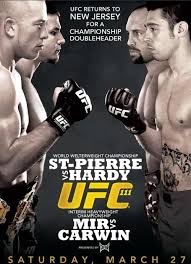 UFC 111: Hardy Vs St Pierre Mar 26th UFC 111: Hardy Vs St Pierre Mar 26th
