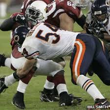 Urlacher wrapping up a