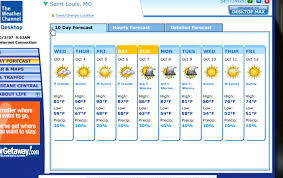 St Louis Weather 10 07