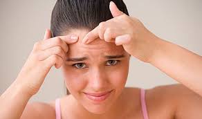 People Care for Skin With Acne