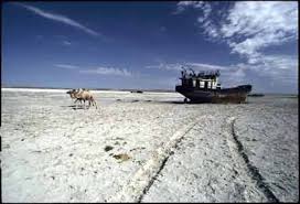 the Aral Sea.