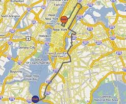 The race route.