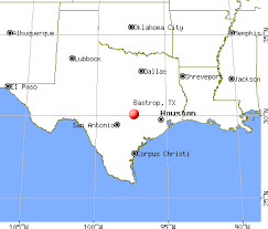 Bastrop, Texas map