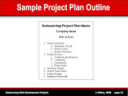 project plan example