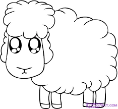 كيف ترسم خروف العيد How-to-draw-a-cartoon-sheep-step-5